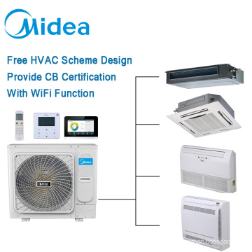 Midea Aires_Acondicionados_Split 16HP 153500BTU/H 45kw DC Inverter Compressor Vrf Air Conditioner